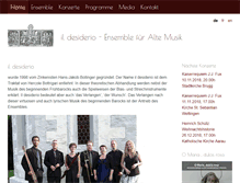 Tablet Screenshot of ildesiderio.ch